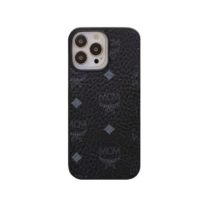 Capa para iPhone MCM Amarela-MCK240603