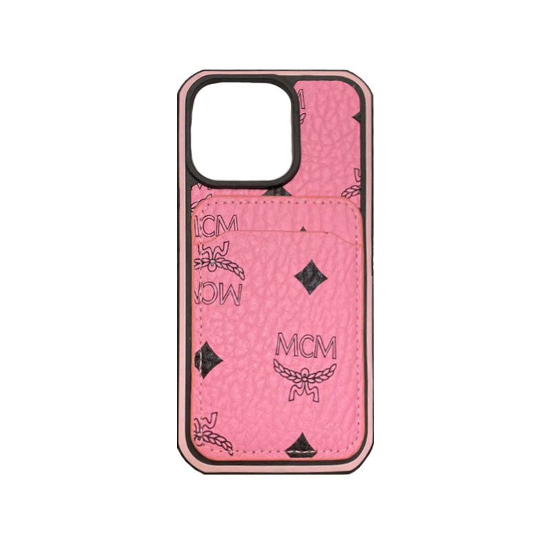 Cás MCM iPhone Le Sealbhóir Cárta Buí-MCK240603