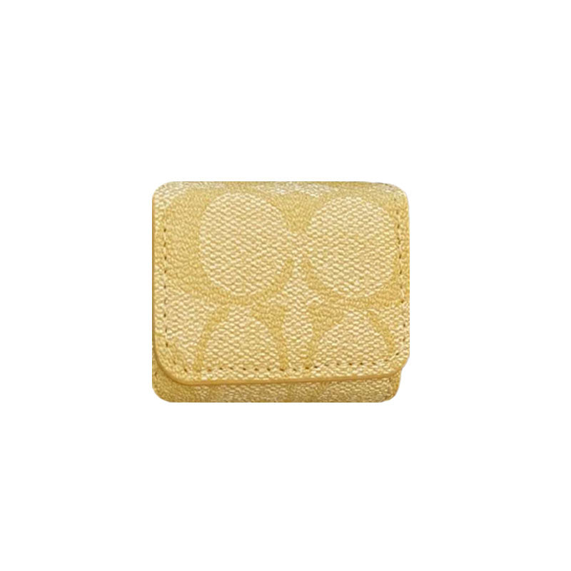 Θήκες Luxury Coach AirPods Ανοιχτό καφέ-YH240425