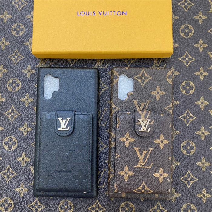 Καφέ θήκη Galaxy Wallet Card για Samsung