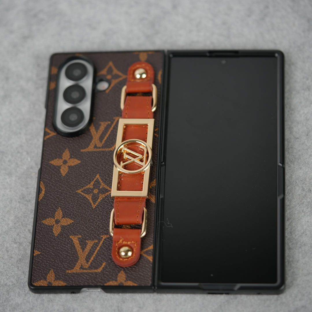 Θήκη στήριξης λουριών πολυτελείας για Samsung Z Fold 7-4