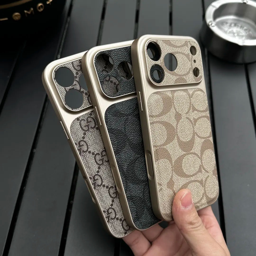 Luxus mintás bőr telefontok ütésálló élekkel