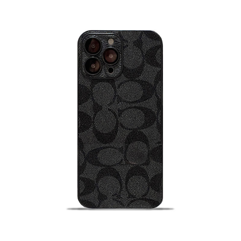 Klasična iPhone maska ​​crna -QB240402