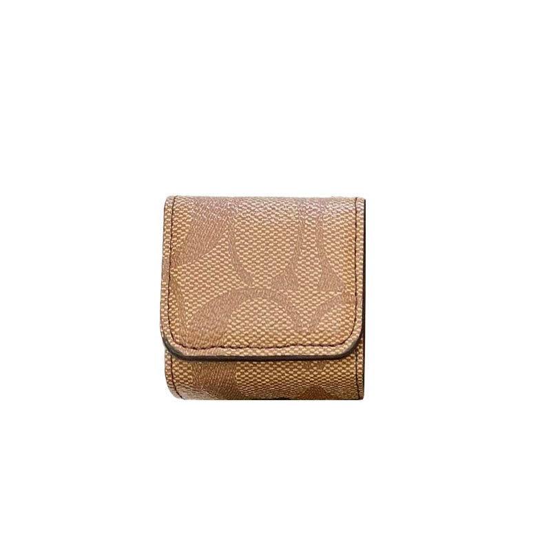 Luxury Coach AirPods deksler lysebrun-YH240425