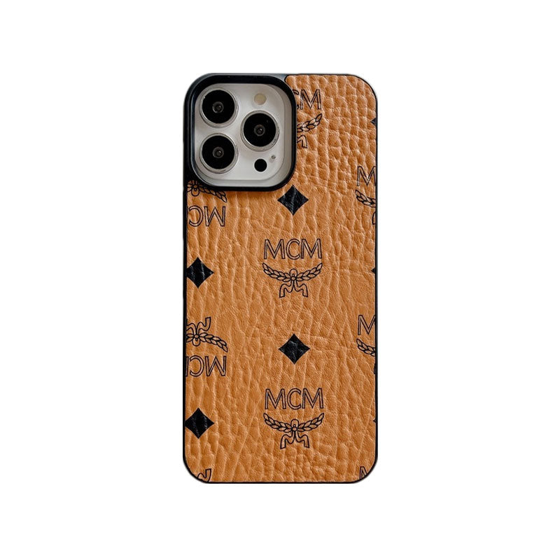 MCM iPhone ケース ブラック-MCK240603