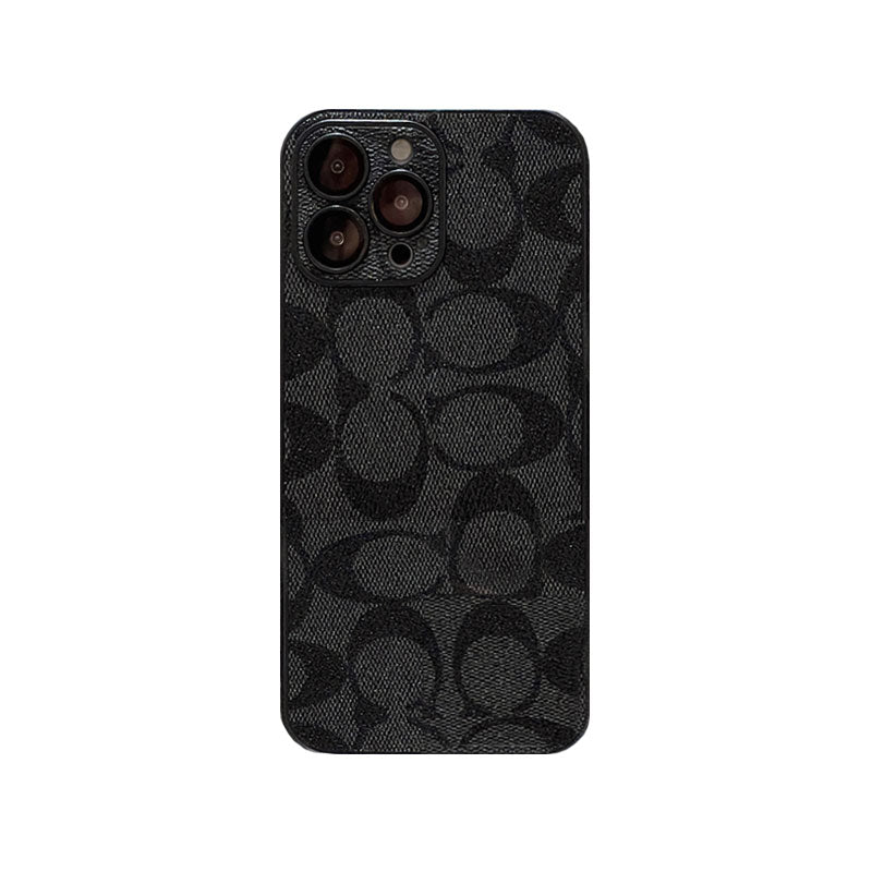 クラシック iPhone ケース コーヒー -QB240402