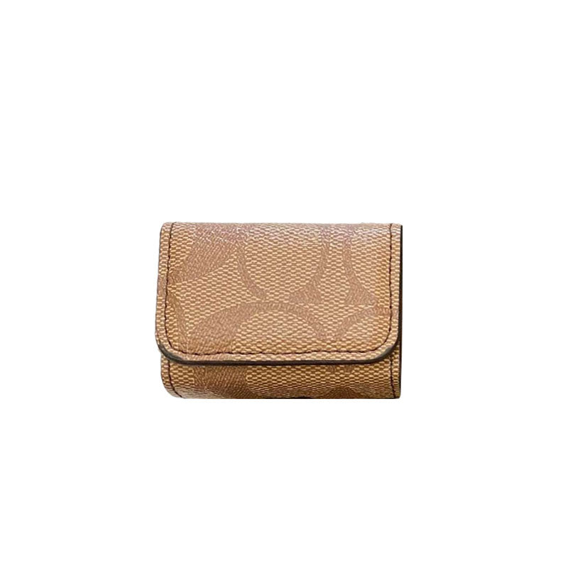 Luxury Coach AirPods deksler Mørkebrun-YH240425