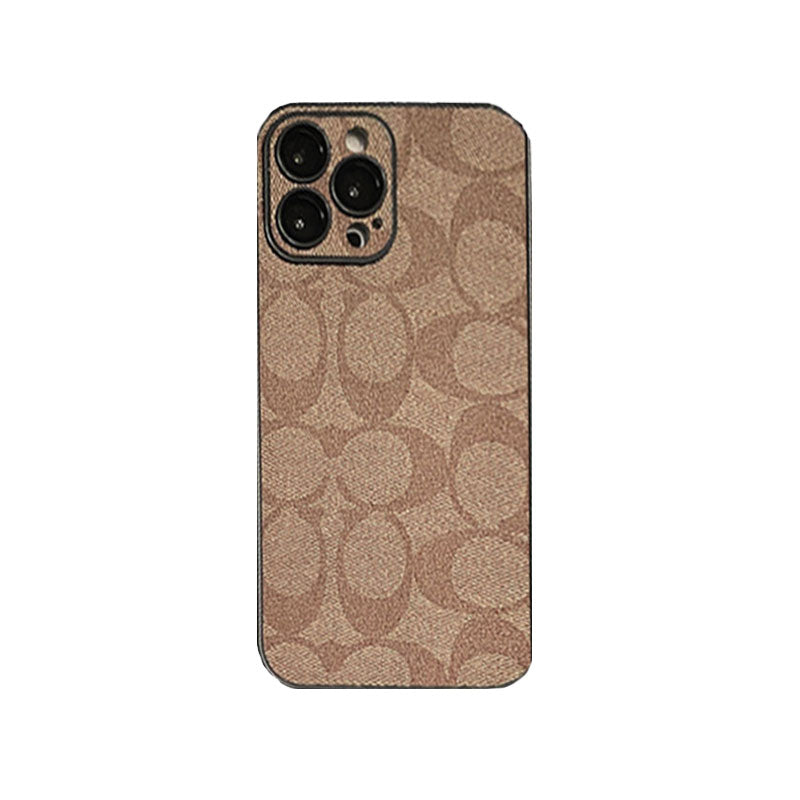 クラシック iPhone ケース コーヒー -QB240402