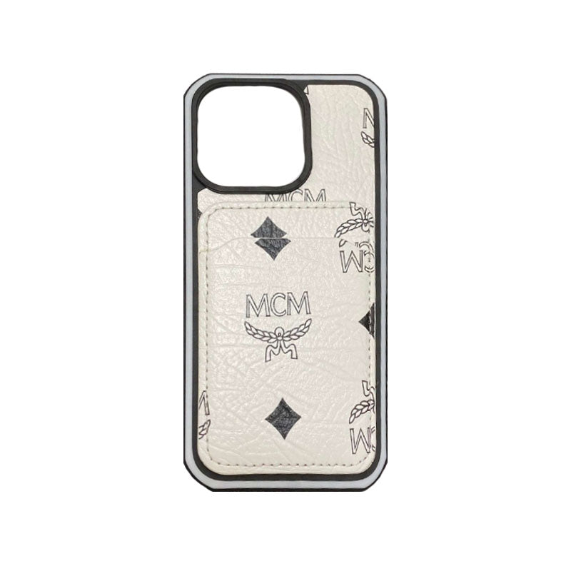 Cás MCM iPhone Le Sealbhóir Cárta Buí-MCK240603