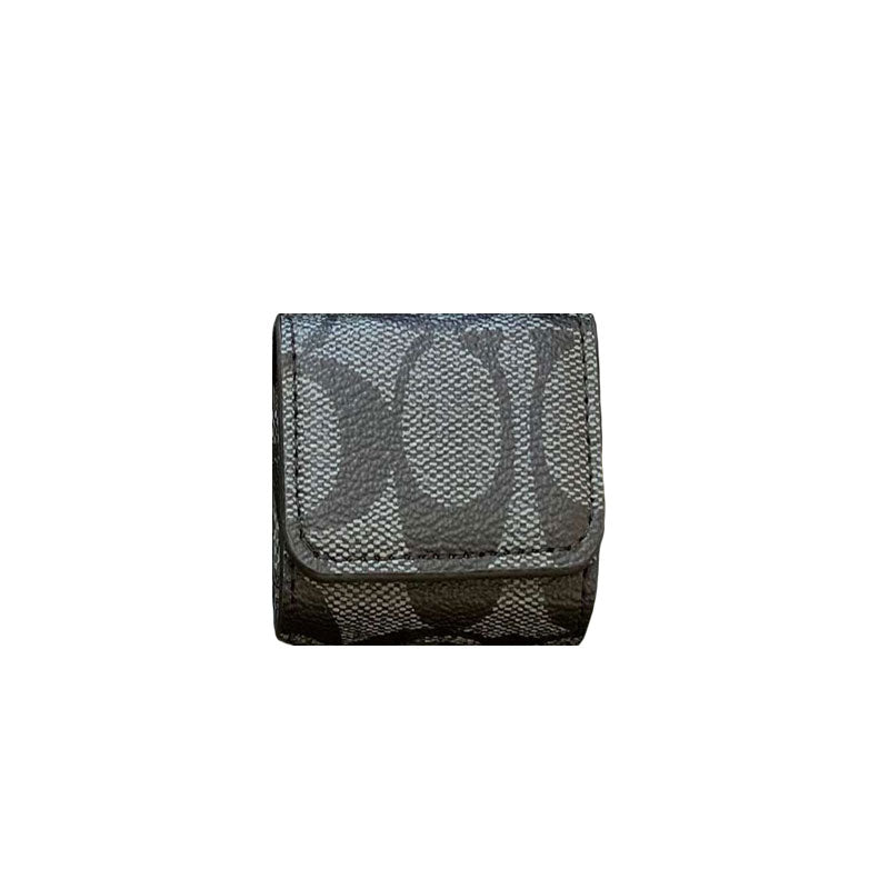 Luxury Coach AirPods deksler Svart-YH240425