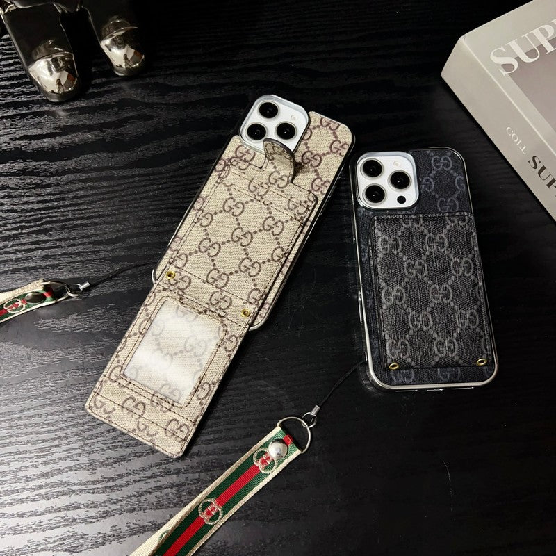 Premium θήκη για iPhone με αλυσίδα χειρός