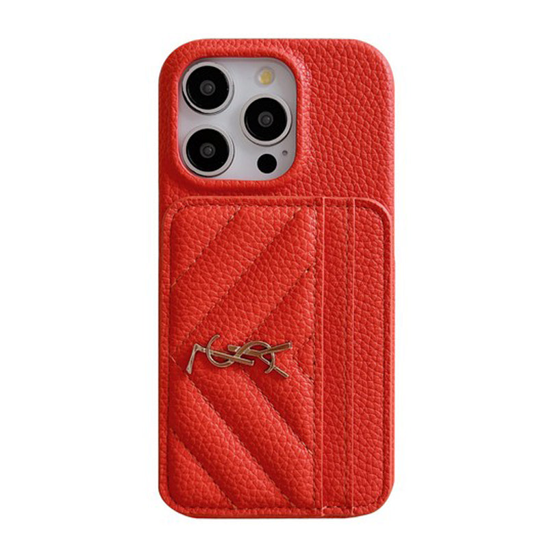 Saint Card Bag Nahkainen iPhone-kotelo