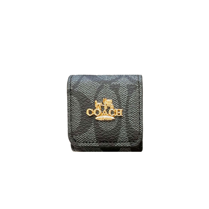 Luxury Coach AirPods deksler Lysebrun-LGK240425
