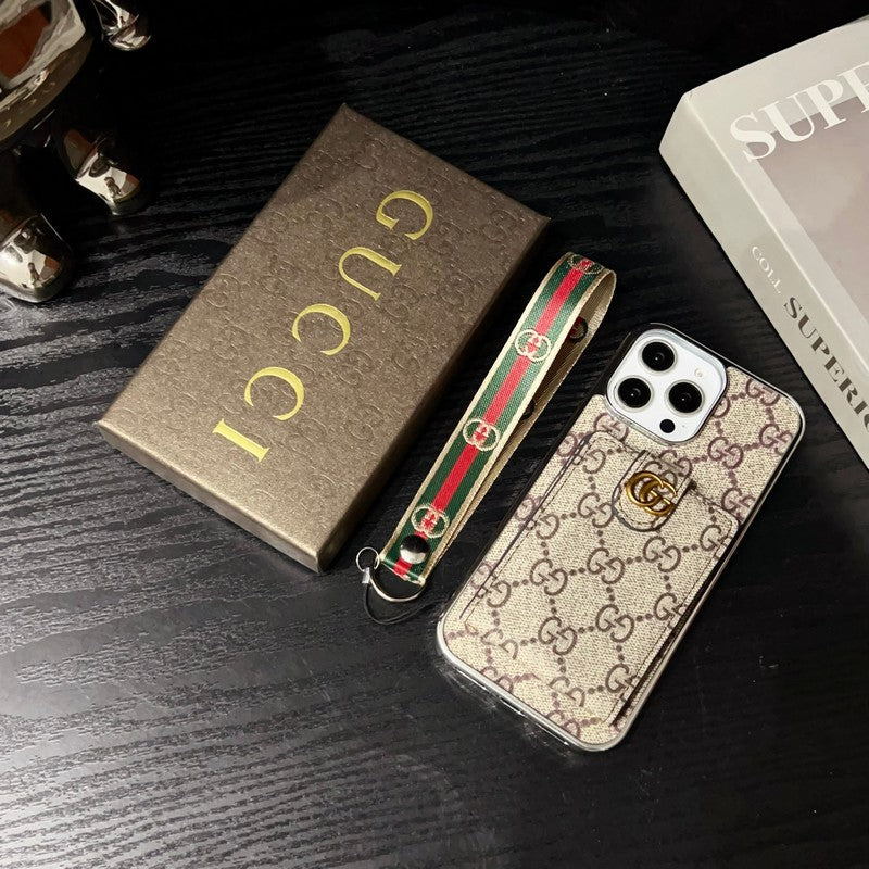 Premium θήκη για iPhone με αλυσίδα χειρός