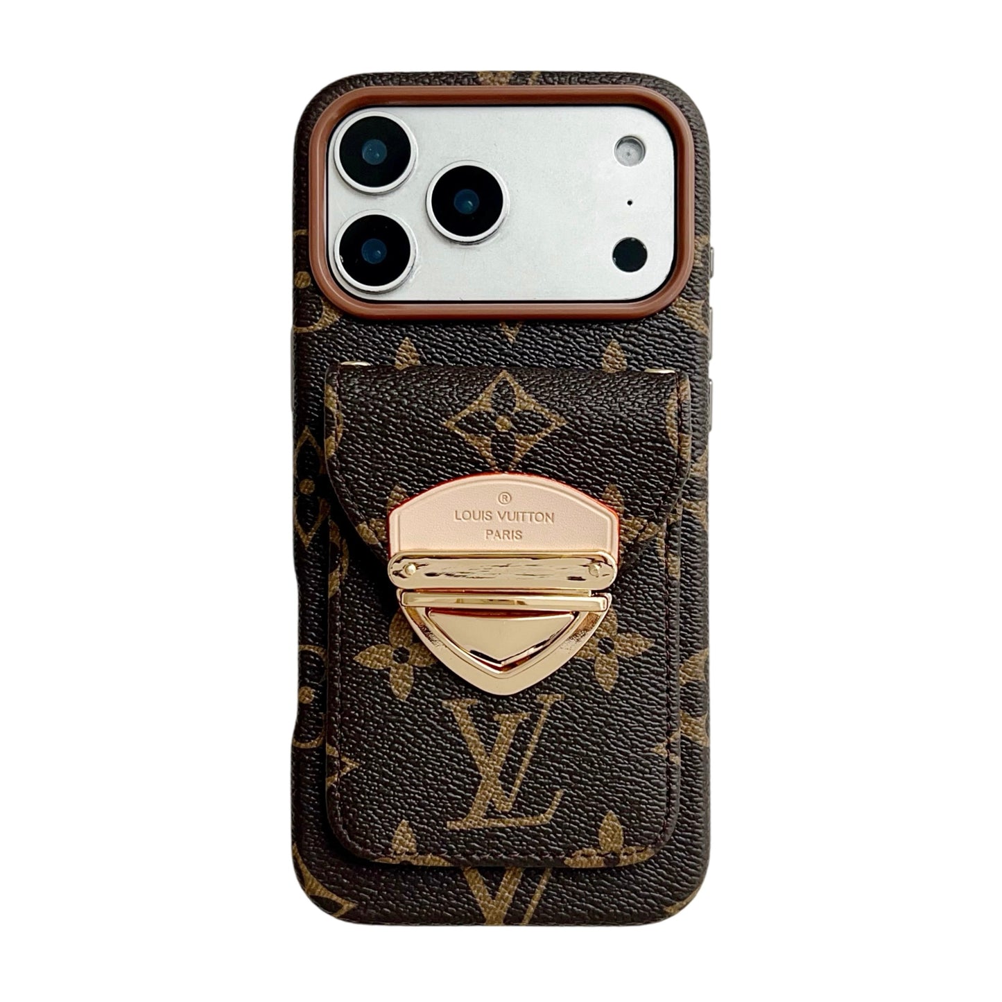 Cás iPhone Só Crossbody le Póca Cárta & Strap Inscortha
