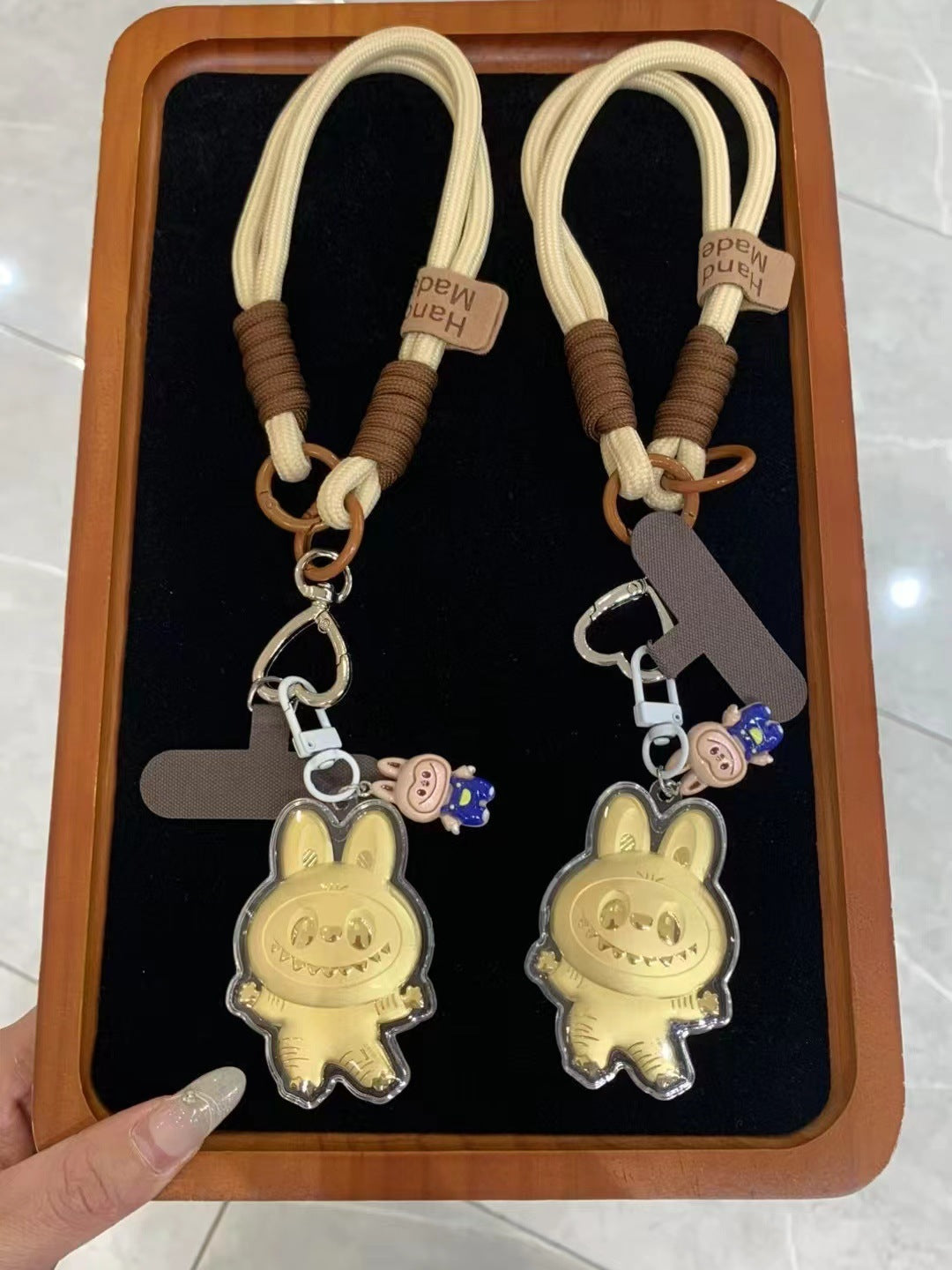Μπρελόκ Gold Mini labubu