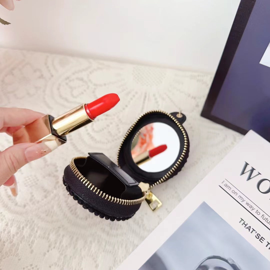 LYX CHANEL Airpods Fodral med spegel