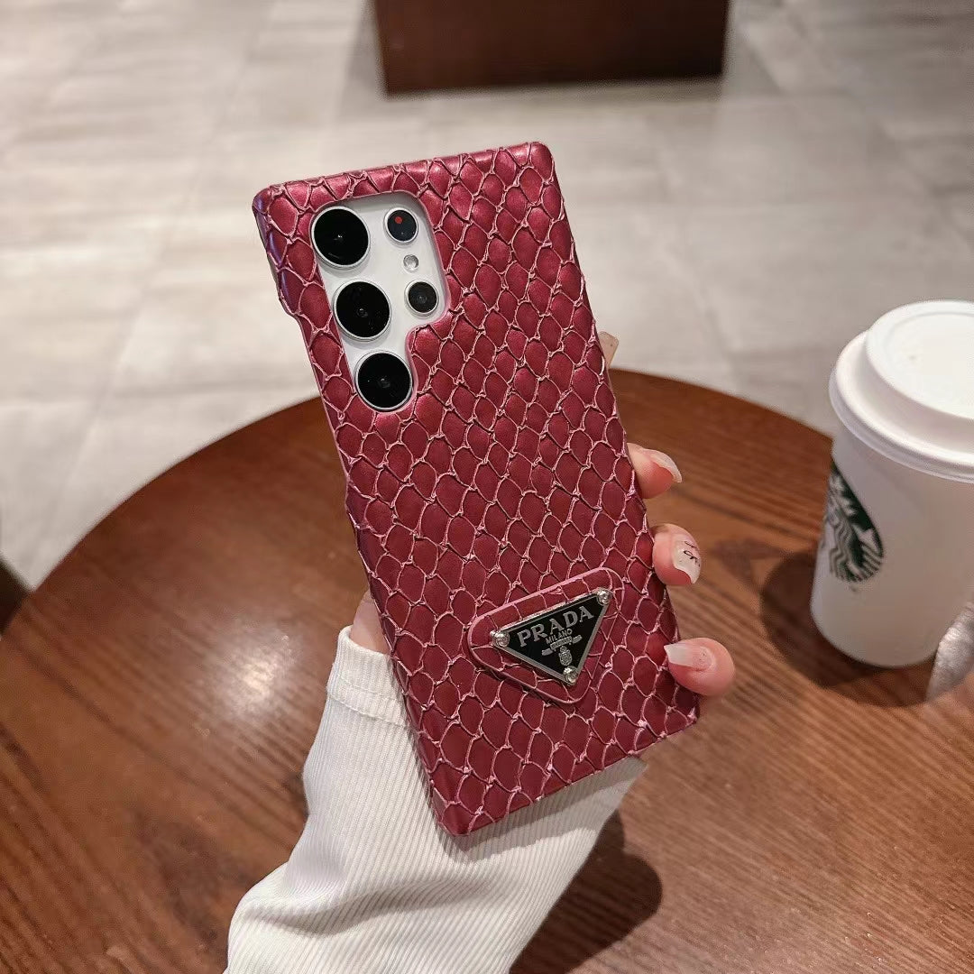 Κομψή θήκη τηλεφώνου PR Snake Print για Samsung Galaxy