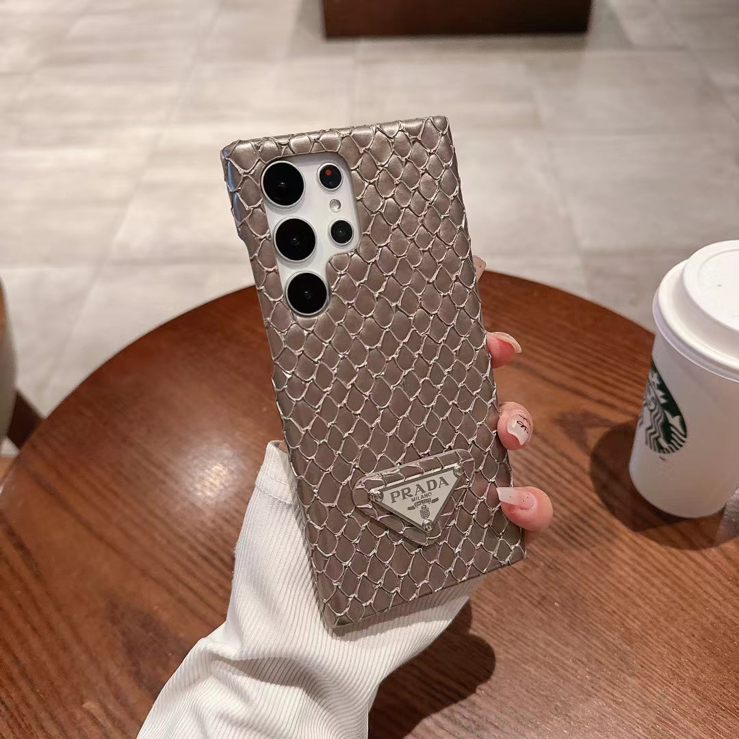 Κομψή θήκη τηλεφώνου PR Snake Print για Samsung Galaxy