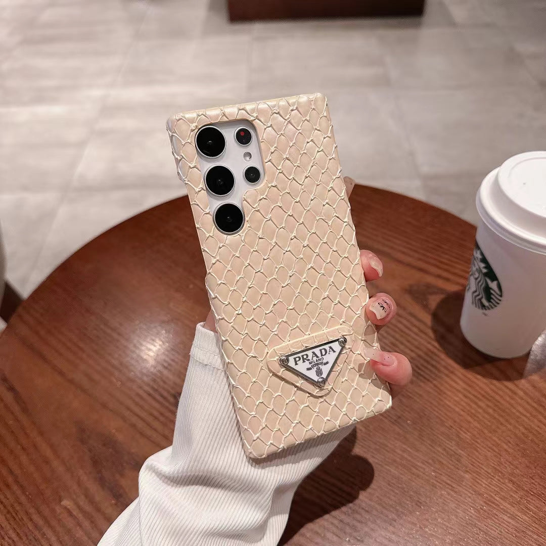 Κομψή θήκη τηλεφώνου PR Snake Print για Samsung Galaxy