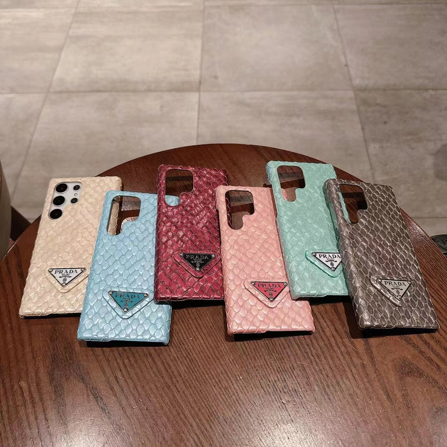 Κομψή θήκη τηλεφώνου PR Snake Print για Samsung Galaxy