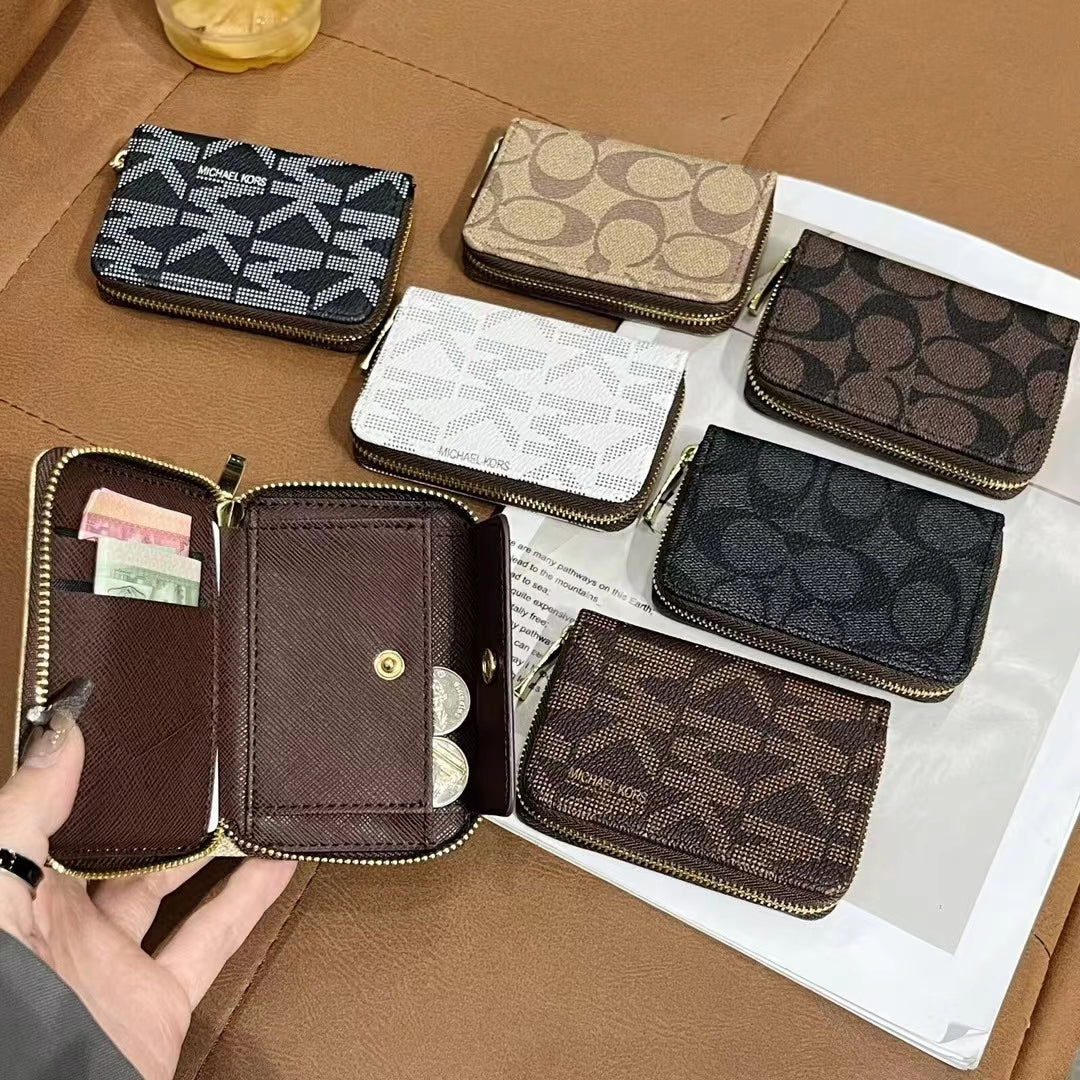 Luksus MK & CO-Inspired Zipper Wallet Collection