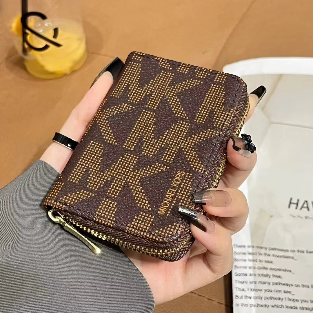 Luksus MK & CO-Inspired Zipper Wallet Collection