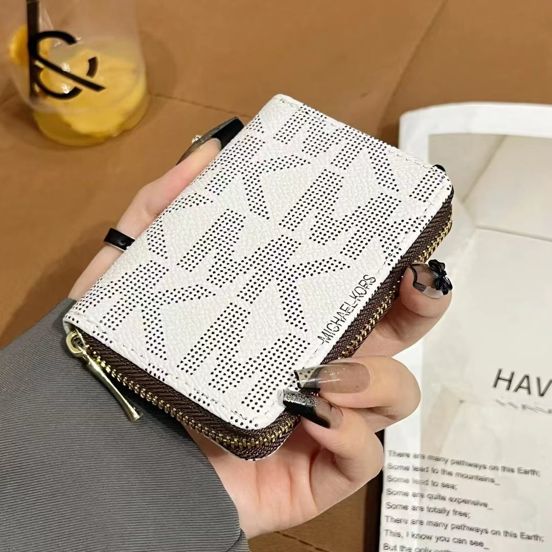 Luksus MK & CO-Inspired Zipper Wallet Collection