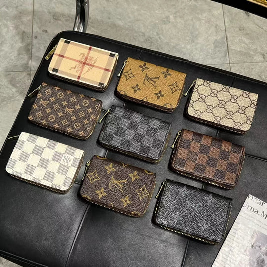 Luxury Monogram Zipper Wallet Collection – και BBR