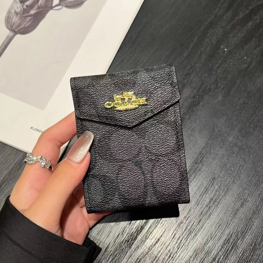 Luksus MK & CO-inspirert Monogram Card Holder lommebøker