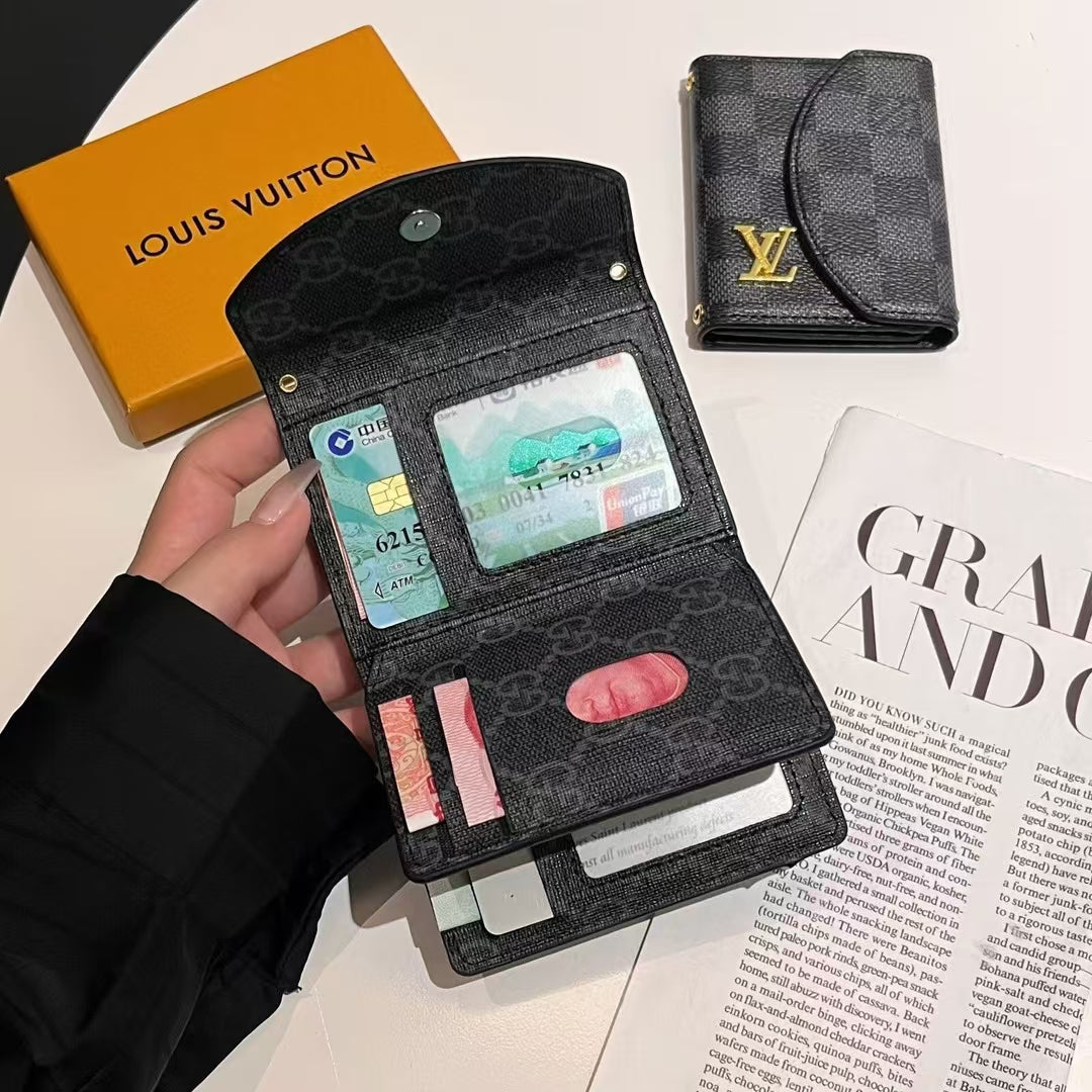 Πολυτελής συλλογή  & -Inspired Monogram Compact Wallet Collection