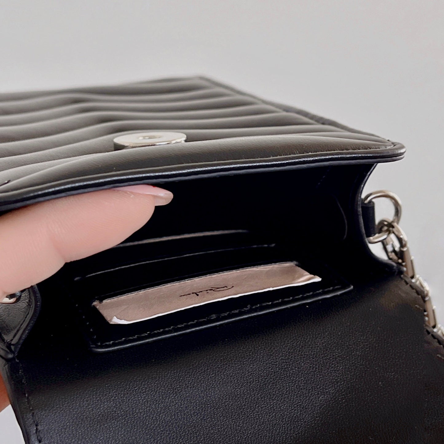 Δερμάτινη τσάντα τηλεφώνου Crossbody