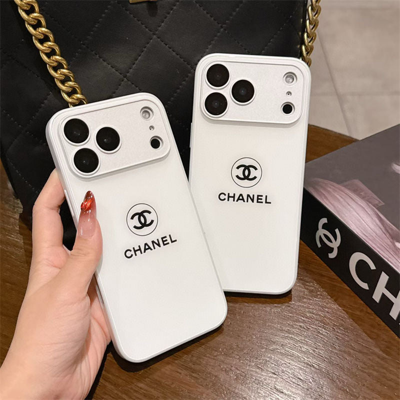 Κλασική μινιμαλιστική Luxe θήκη iPhone – White Gloss Edition