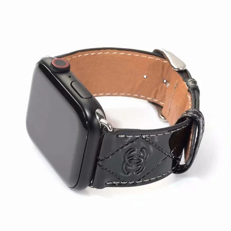 CORREA PARA APPLE WATCH DE CUERO BRILLANTE