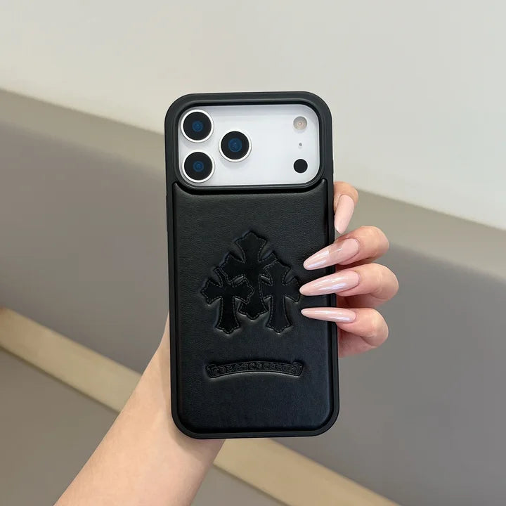 Premium συνθετική δερμάτινη θήκη για iPhone
