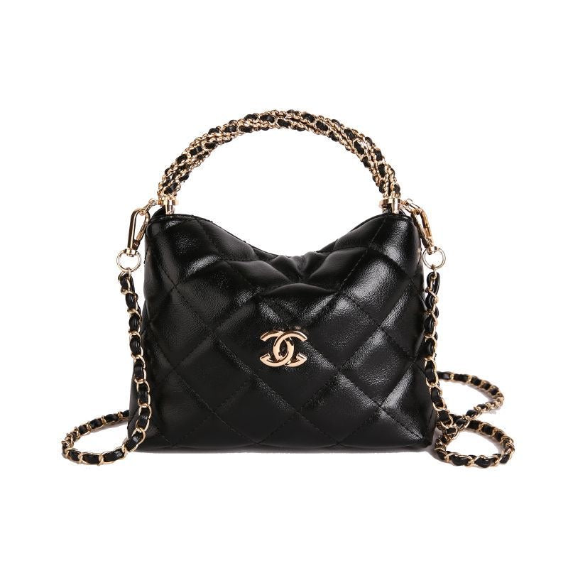 Mála Scamall Slabhra Cuilteáilte - Crossbody Strap Inchoigeartaithe Uigeacht