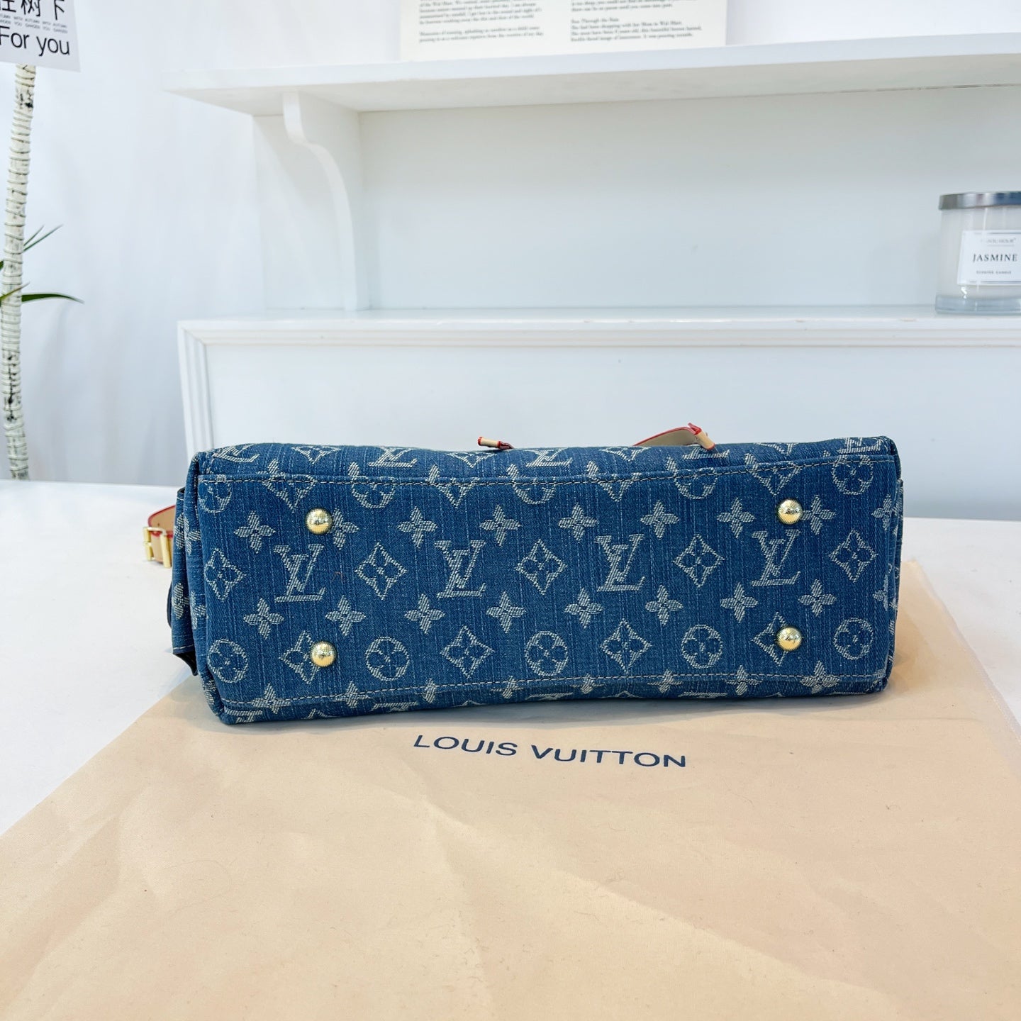 Luxuriöse modische Jeanstasche
