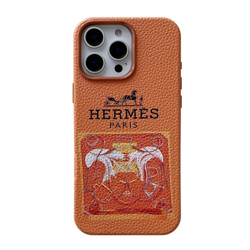 Klassisk iPhone-deksel i skinn