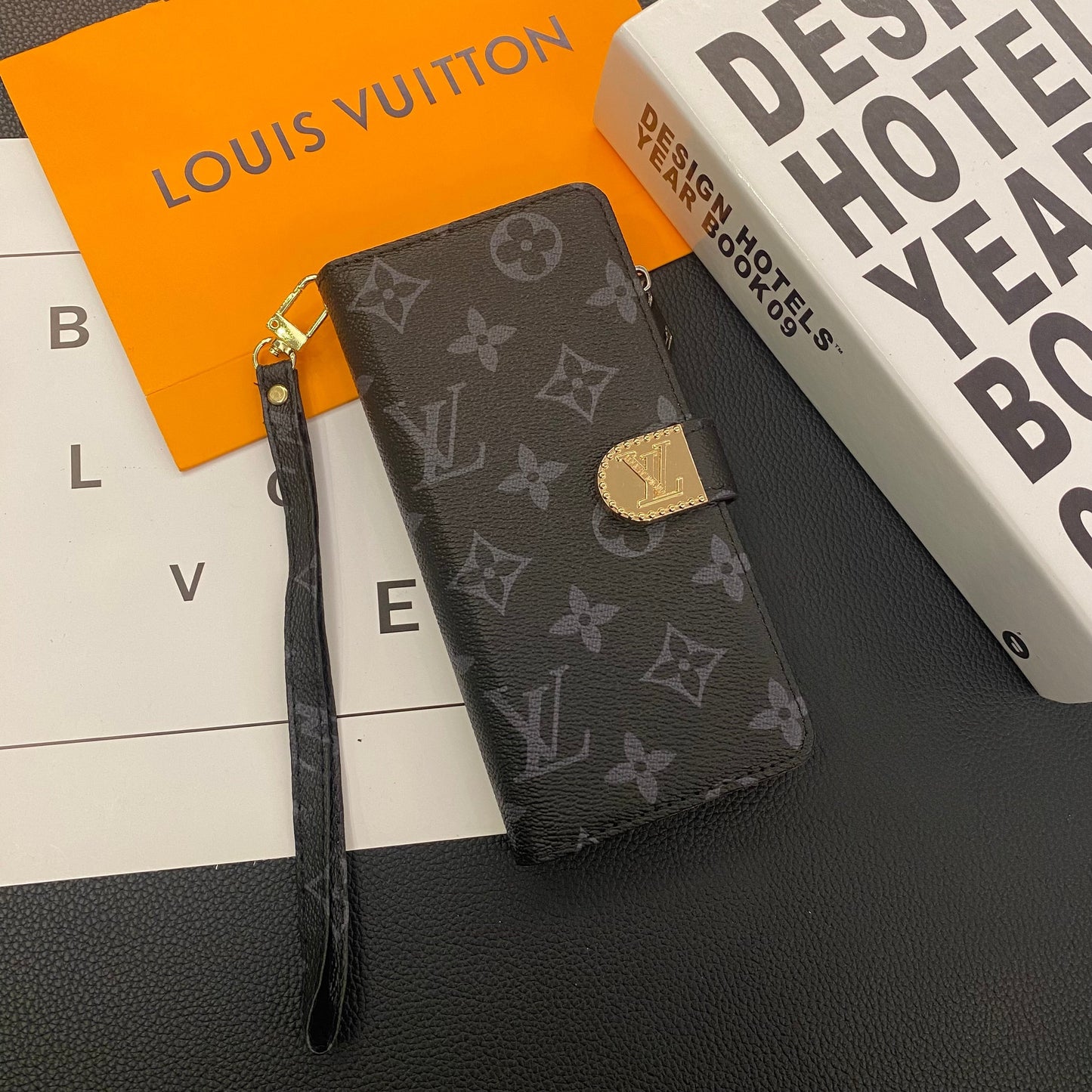MONOGRAM CANVAS NAHKALOMPAKKO SAMSUNG PUHELINKOTELO