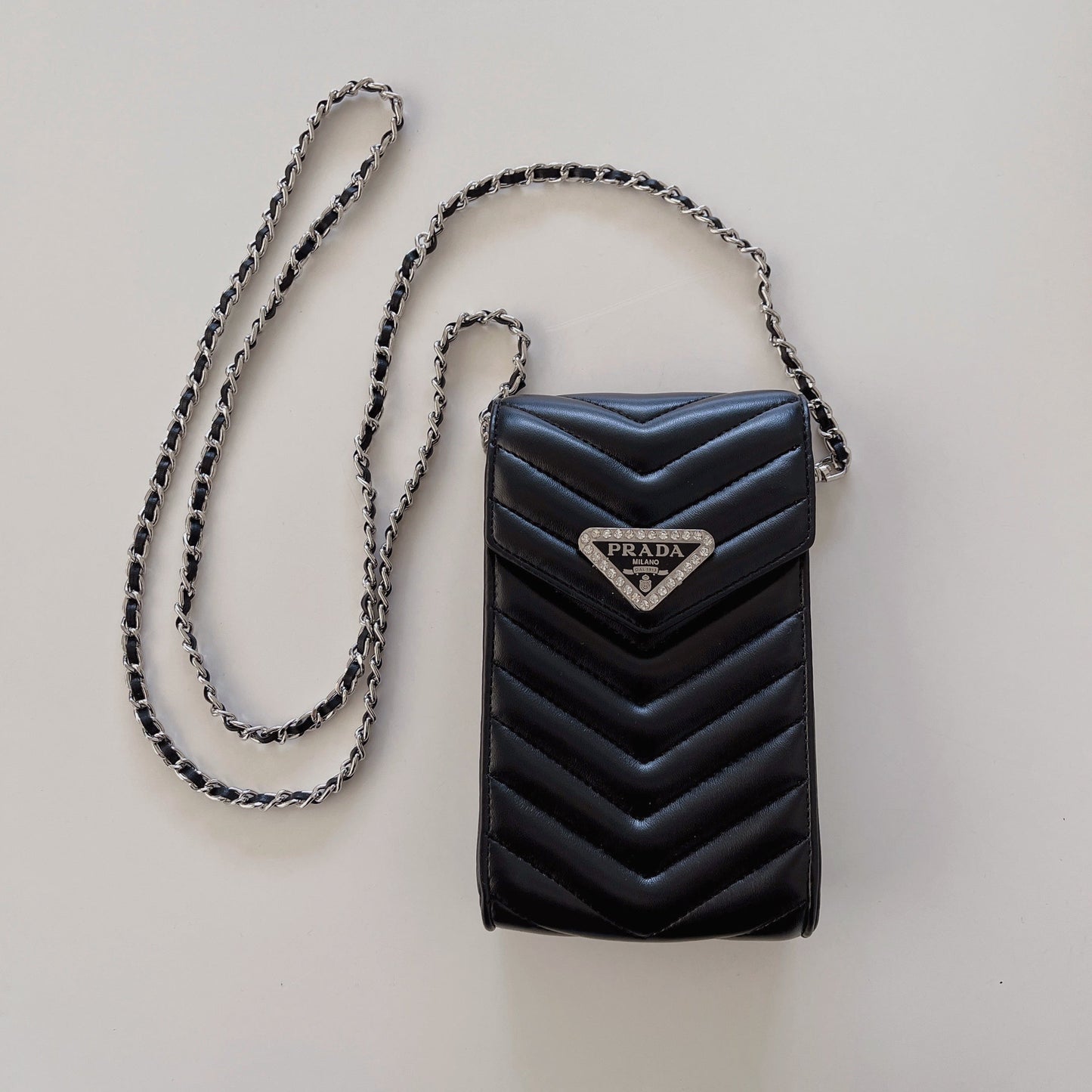 Δερμάτινη τσάντα τηλεφώνου Crossbody