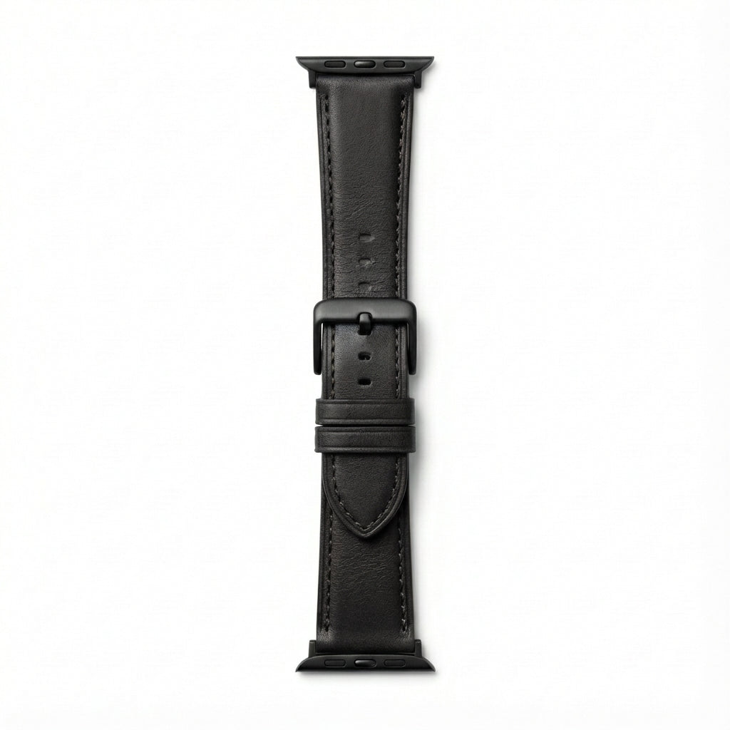 Pulseira de couro de flor integral