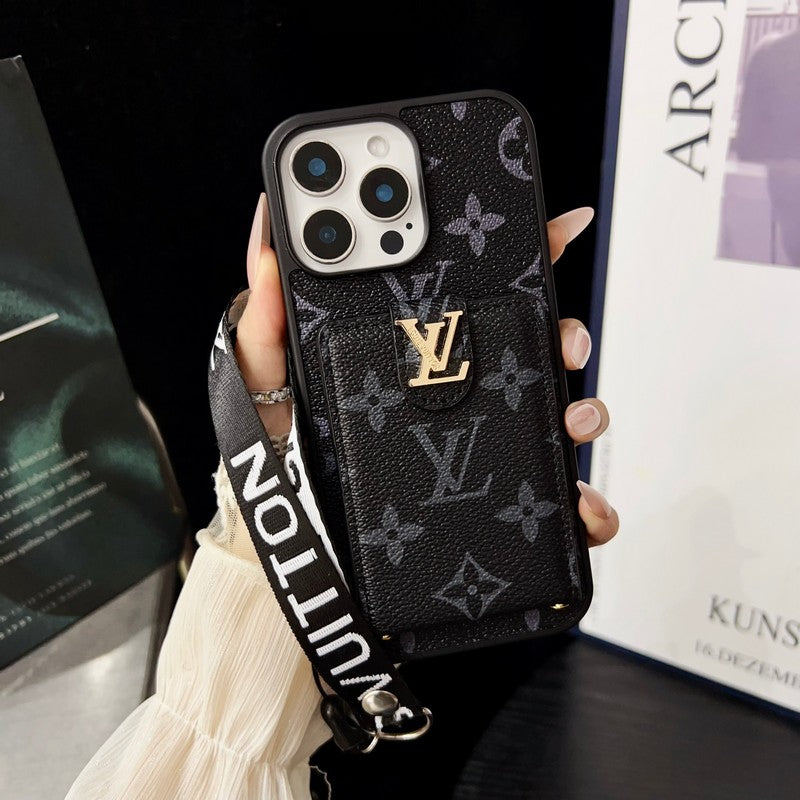 Cás iPhone Crossbody Dath Clasaiceach só