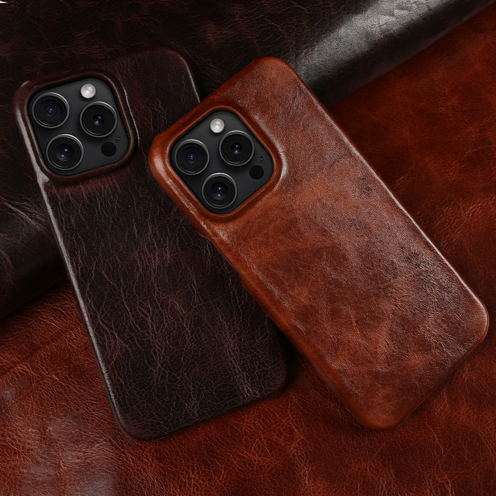 Γνήσια δερμάτινη θήκη για iPhone