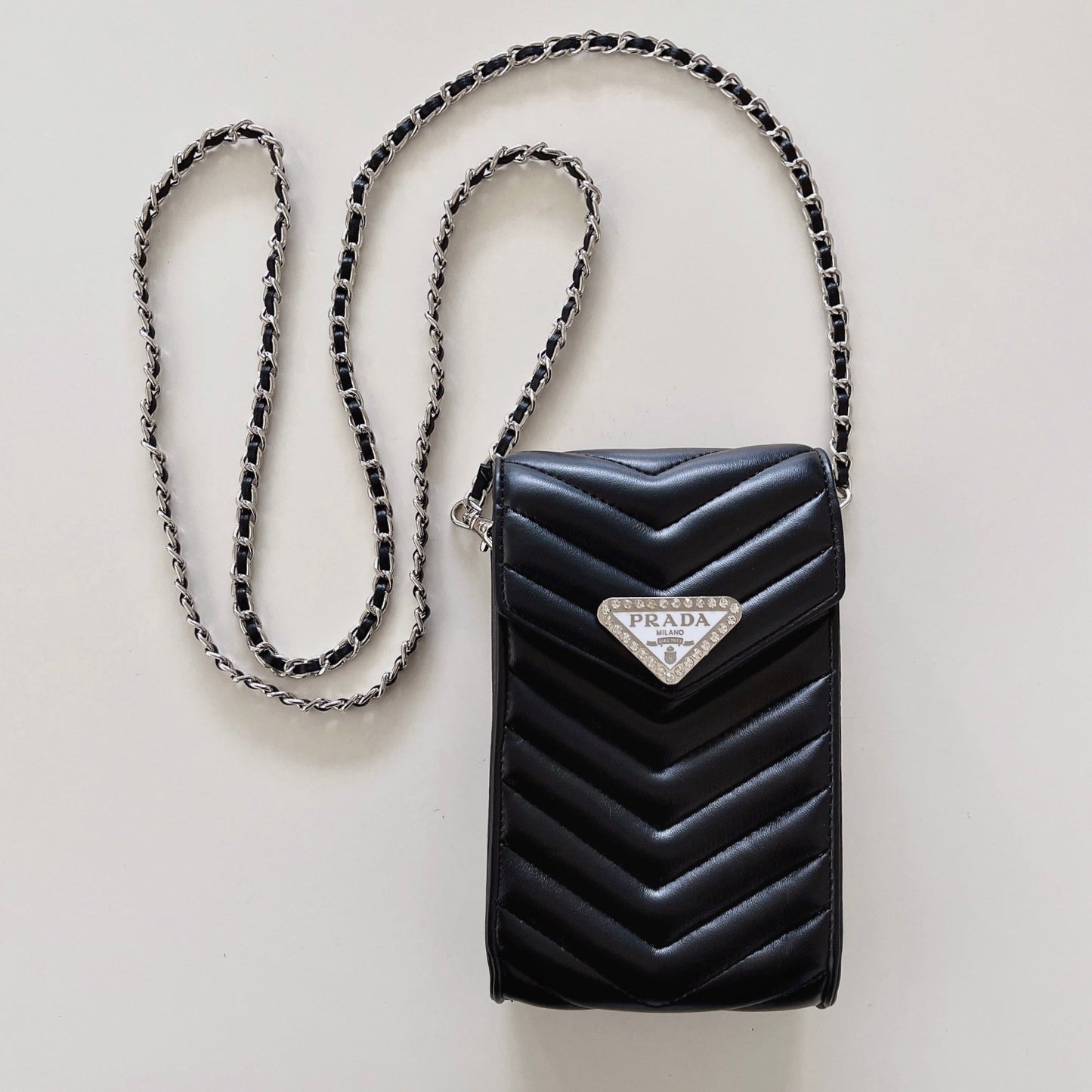 Δερμάτινη τσάντα τηλεφώνου Crossbody
