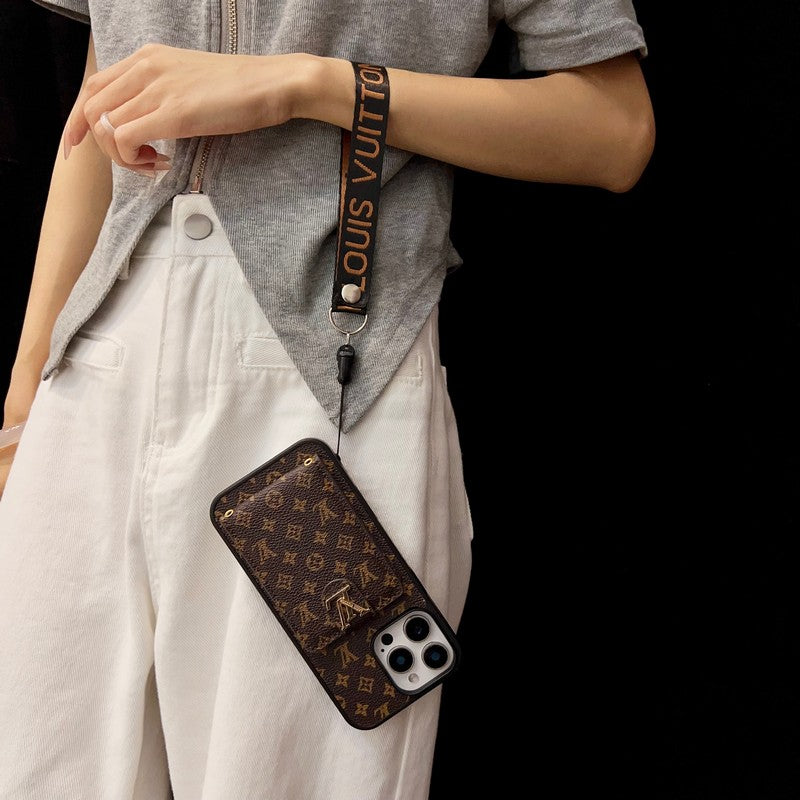 Cás iPhone Crossbody Dath Clasaiceach só