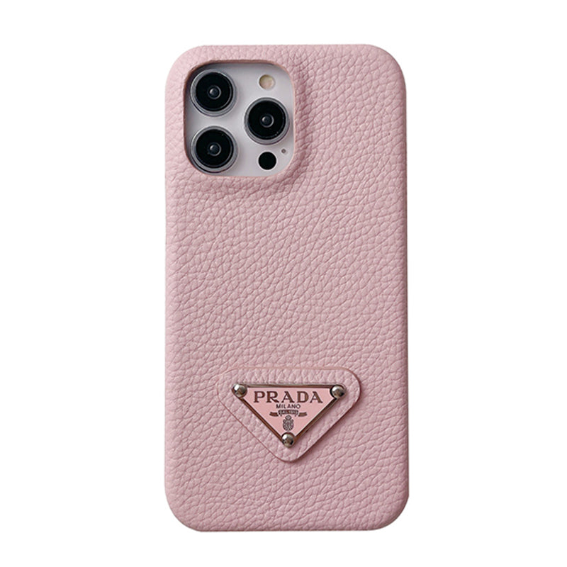 Funda de cuero de lujo para iPhone