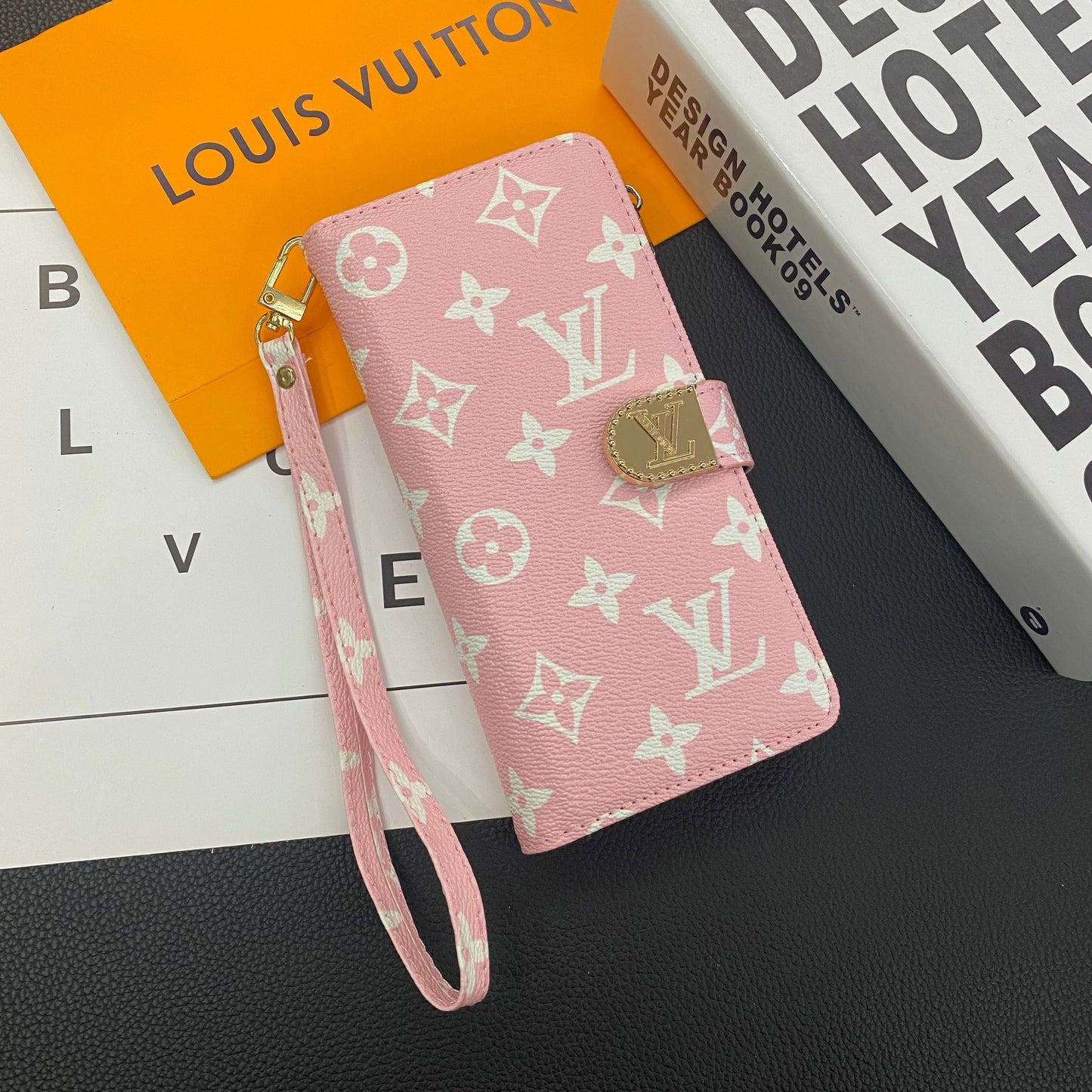 MONOGRAM CANVAS NAHKALOMPAKKO SAMSUNG PUHELINKOTELO