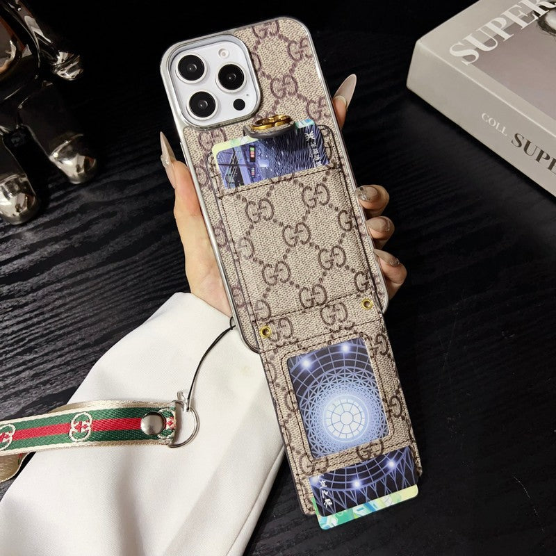 Premium θήκη για iPhone με αλυσίδα χειρός