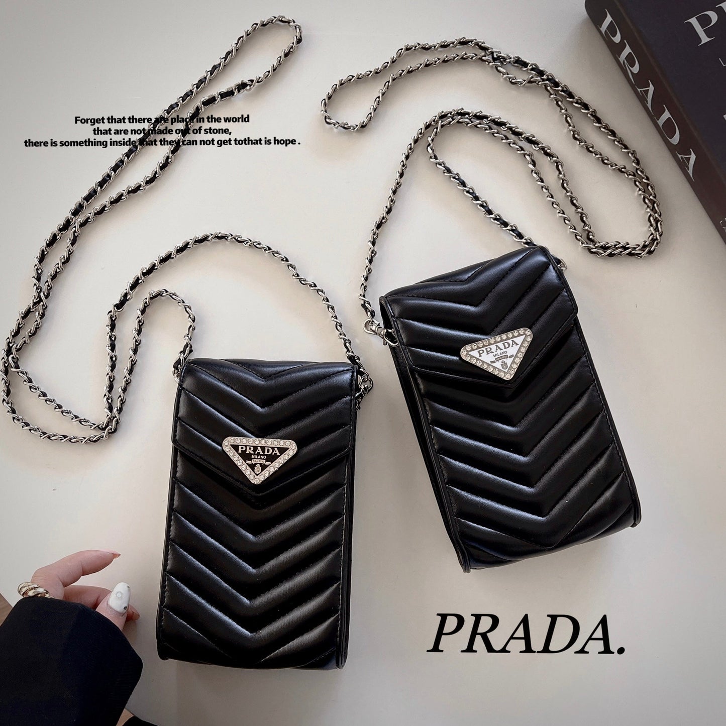 Δερμάτινη τσάντα τηλεφώνου Crossbody