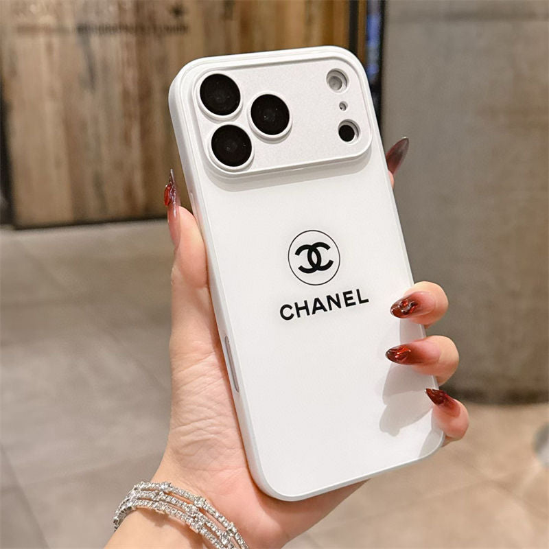 Κλασική μινιμαλιστική Luxe θήκη iPhone – White Gloss Edition